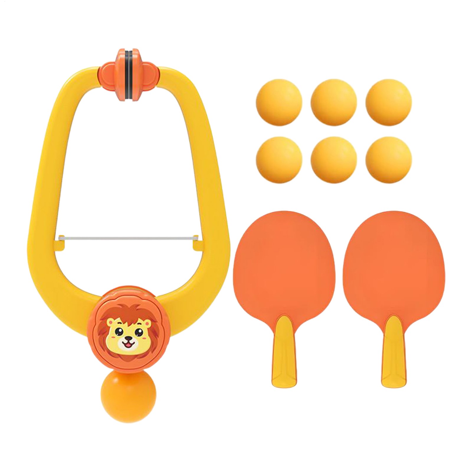 Door Table Tennis Adjustable Trainer With Balls Indoor Door Pong Sports Game