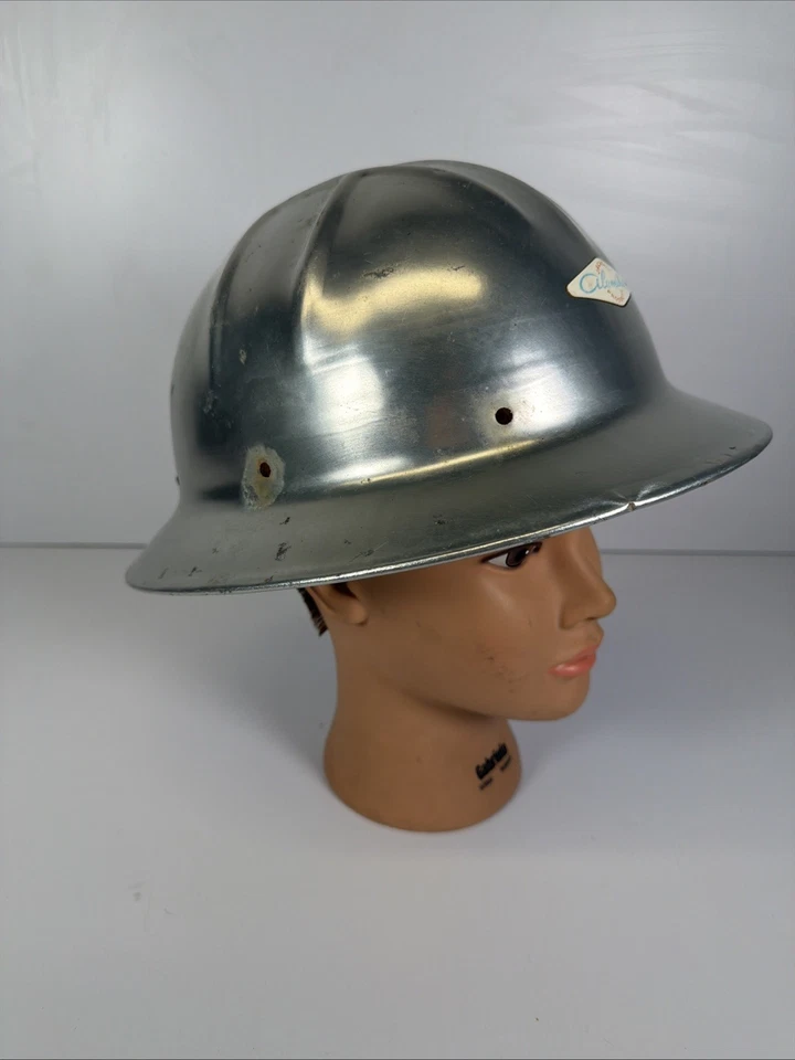 Sombrero duro de aluminio vintage Jackson Products Alumihat / tipo SH-5 Foto 4 de 4