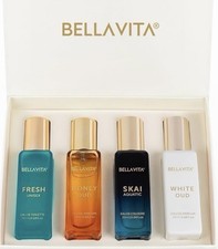 Bella Vita Luxury Juego de Regalo Perfume Unisex de Larga Duración |4x20ml
