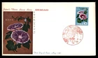 Mayfairstamps Japan FDC 1961 Asagao Flowers First Day Cover aax_23377