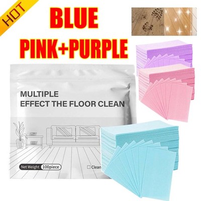 100Pcs Multi-surface Floor Cleaning Tablets,Multiple Effect the floors Clean~HOT