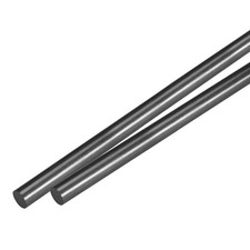 2 Pcs Carbon Fiber Rod 9.5mm x 420mm Matte Pole For RC Plane DIY Tool