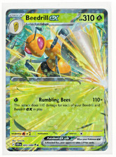 Beedrill ex 3/86 Double Rare Pokemon Chaos Rising NM