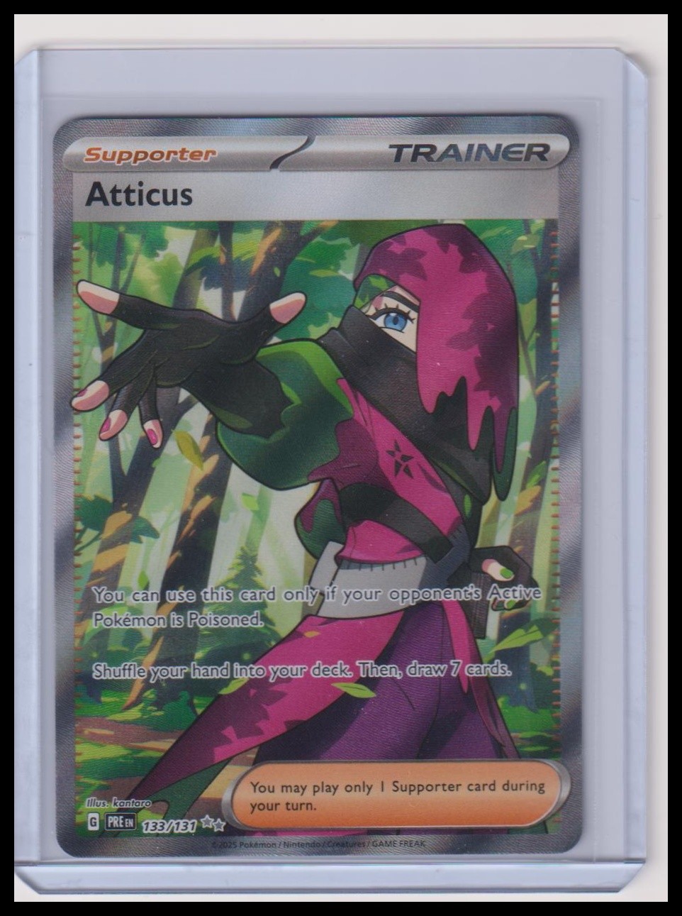 SV: Prismatic Evolutions #133/131 Atticus