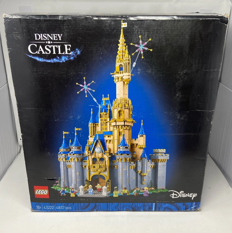LEGO Disney Castle 43222 - Walt Disney World - Azul/Dorado - 4.837 Piezas Foto 3 de 4