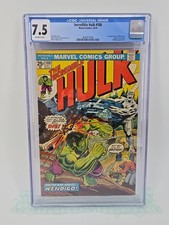 Incredible Hulk 180 1974 Marvel Comics CGC 7.5 1st Cameo Appearance Wolverine