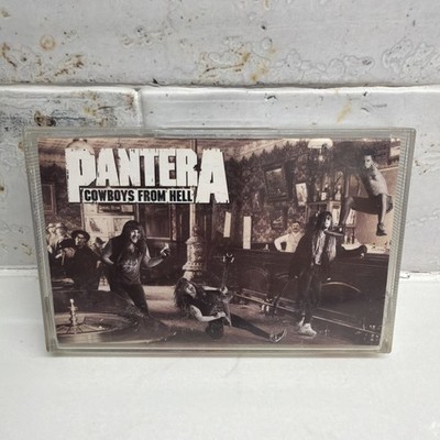 Pantera Cowboys From Hell Cassette 1990 ATCO Records 7 91372-4 SR HX Pro Dolby