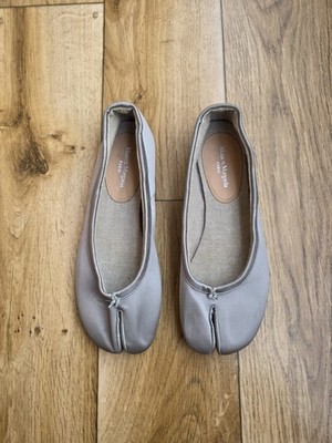MAISON MARGIELA TABI CLOTH BALLET FLATS SIZE 37 EU, 6.5 US, 4 UK 