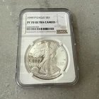 1999 P American Silver Eagle $1 NGC PF 70 Ultra Cameo