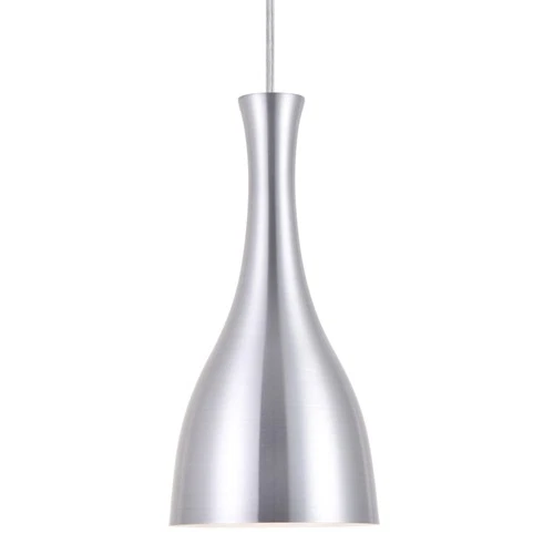 Elegant Lighting LD2407 Aiken 6"W Pendant - Nickel - Picture 1 of 12
