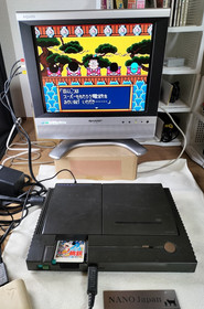NEC PC Engine DUO Turbo Duo Console PI-TG8  HuCard working CD doesn't work