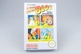 Nintendo NES *A Boy and His Blob: Trouble on Blobolonia* OVP CIB PAL B B5-NOE +