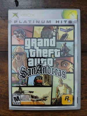 Grand Theft Auto: San Andreas (Second Edition) (Microsoft Xbox, 2005) CIB