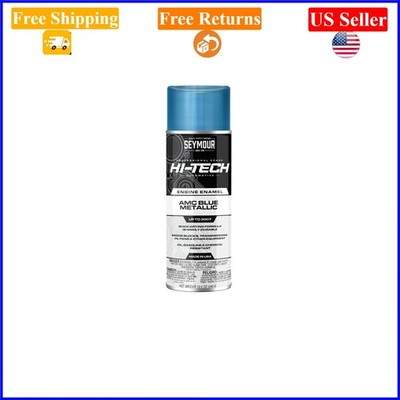 EN-66 Hi-Tech Engine Spray Paint, 12oz, AMC Blue, Heat Resistant, Outdoors