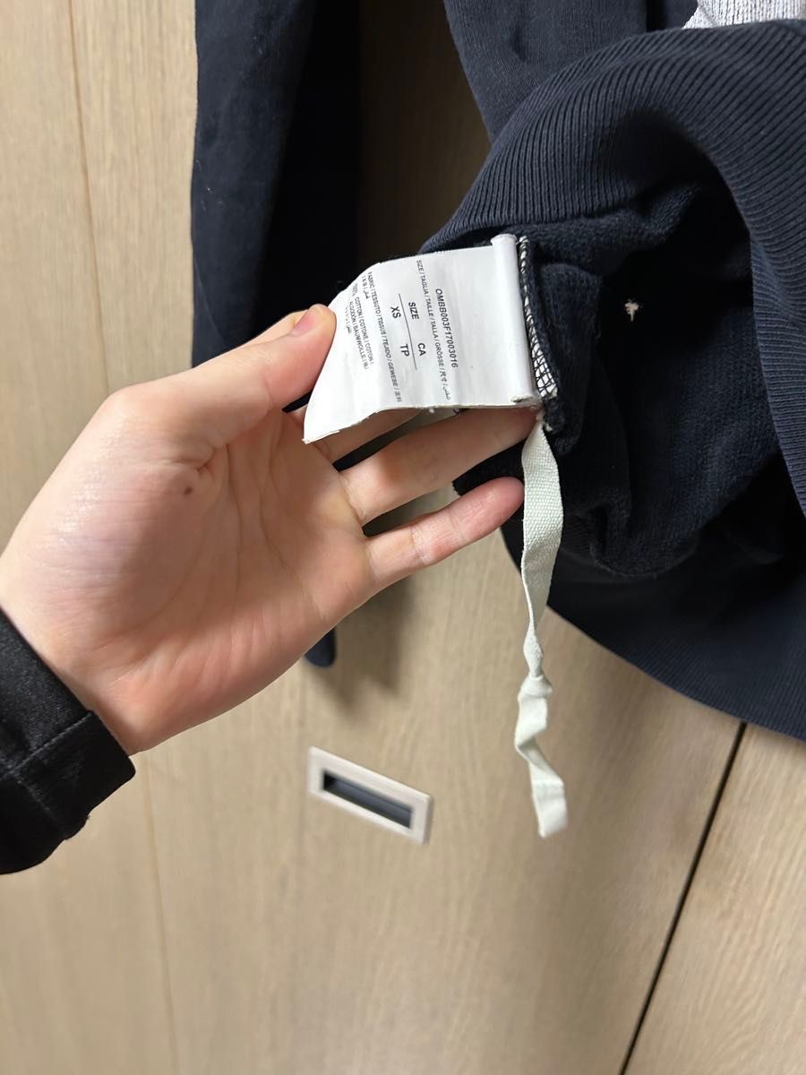 Men's Wear Off-White OFF WHITE Seeing Things Hoodie Caravaggio XS thumbnail 8