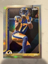 2025 Topps Chrome Football Davante Adams Silver Refractor, NEW!!!