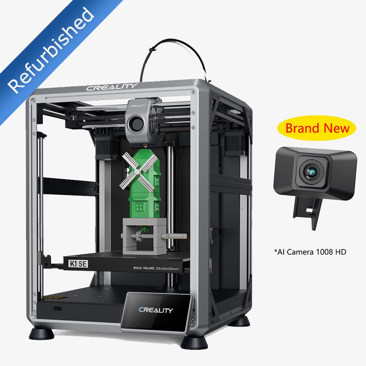 Refurbished】Creality K1 SE High-Speed 3D Printer & AI Camera