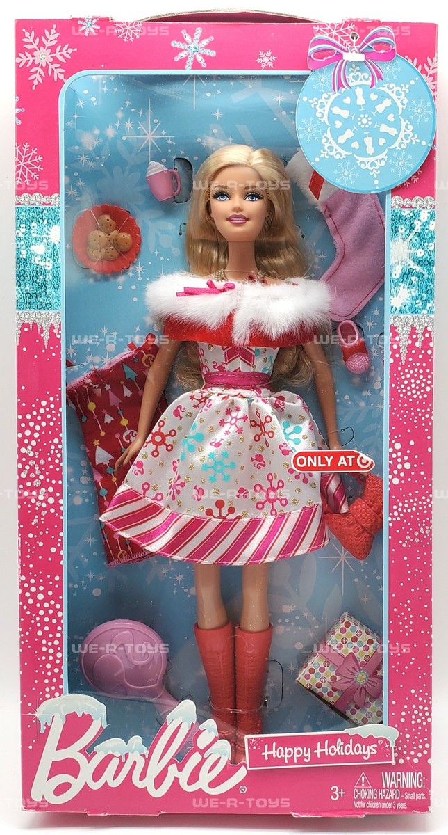 Barbie Happy Holidays Doll Target Exclusive 2010 Mattel