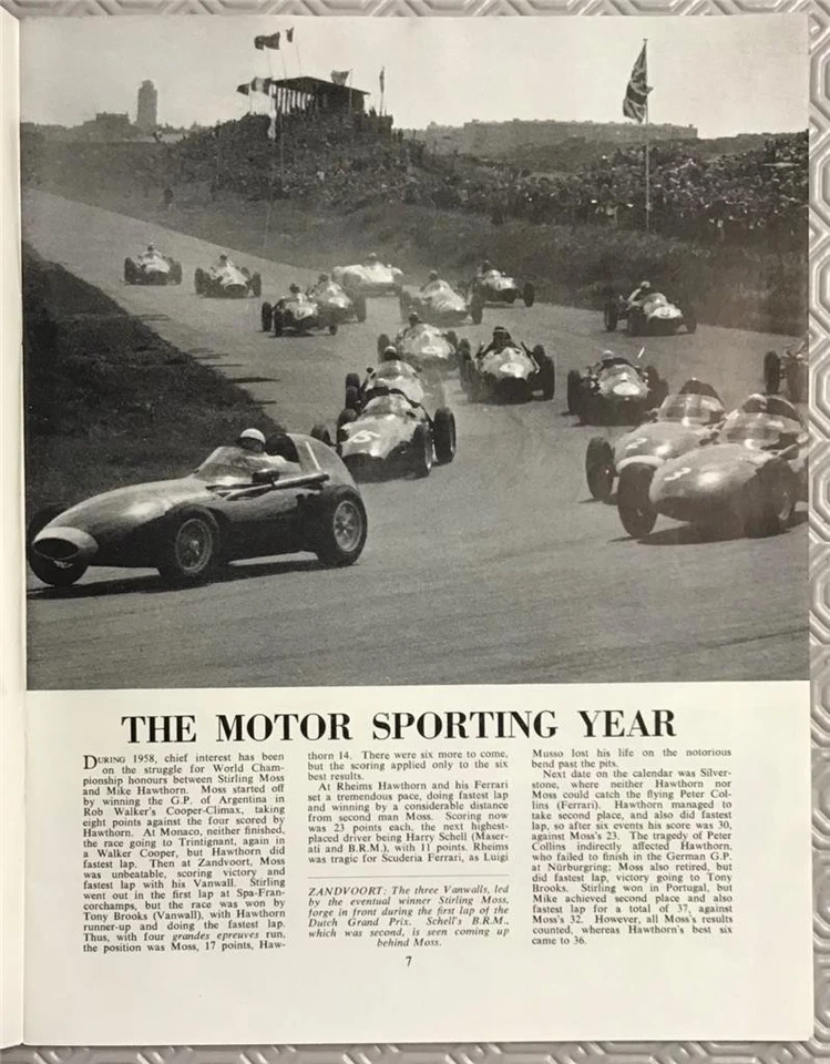 HIGH PERFORMANCE CARS Autosport Publication ROAD TESTS Magazine 1958-59 — 第 4/4 张图片