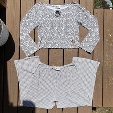 Vintage Disney Mickey Mouse Cotton Pajama Set