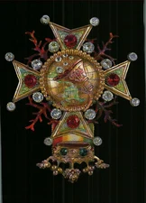 *Mardi Gras Postcard-"Rex Ducal Badge, 1889"  [C108}