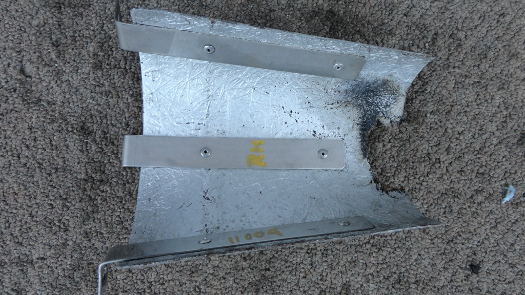 Ferrari 360, Enzo, Axle Shaft Heat Shield, Used, P/N 184083