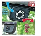 SOLAR WORLD HEATED WINDOW FAN FAN CAR COOL ANIMAL VENT