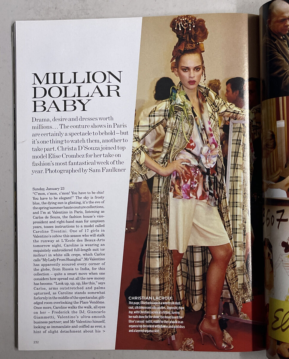 Vogue British Magazine April 2005 Gisele Bundchen Lily Cole Vogue British Magazine April 2005 Gisele Bundchen Lily Cole