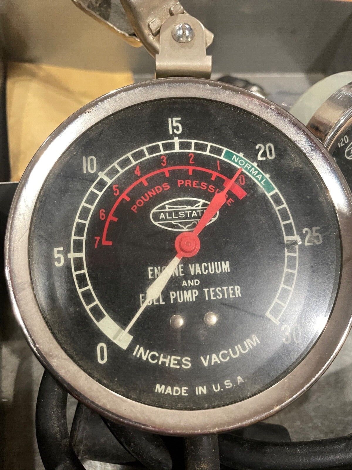 Allstate Testing Equipment Vintage TuneUp Kit /Instructions Sears