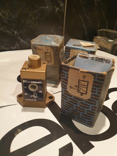 NORGREN / MARTONAIR S/560/40 PNEUMATISCHES VENTIL VERALTETES PRODUKT - Bild 1 von 6