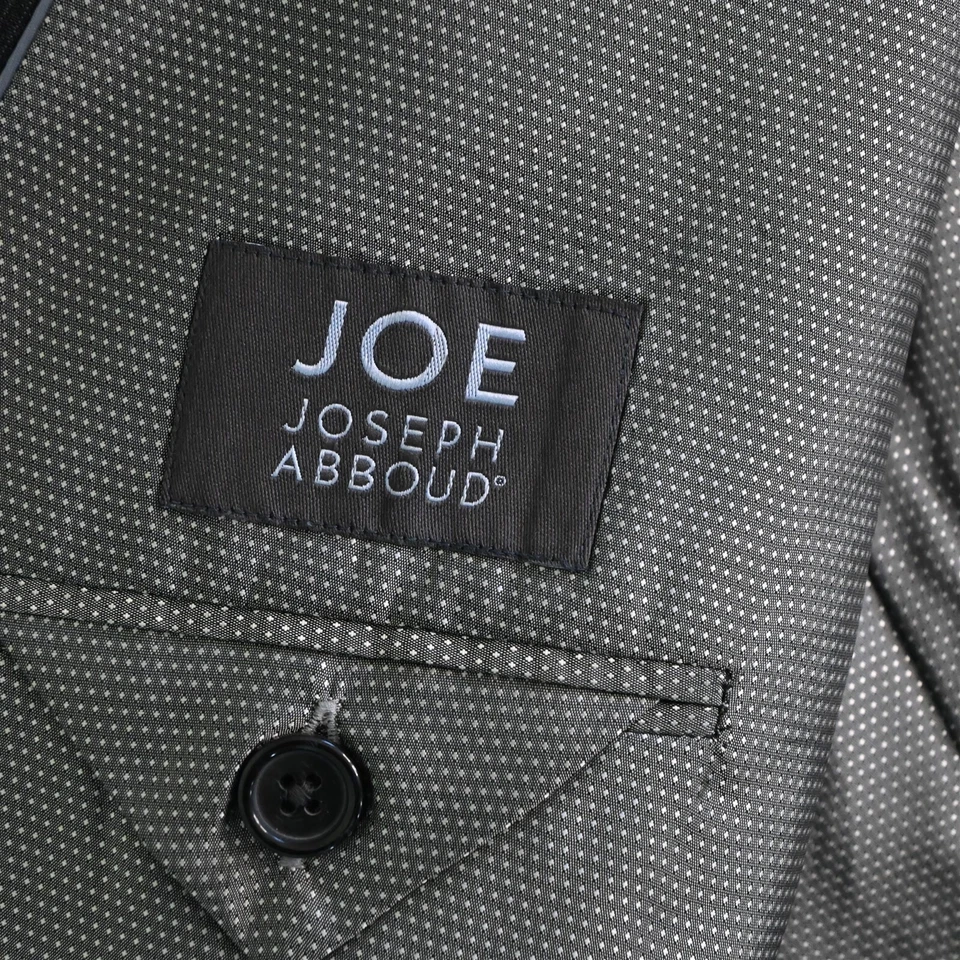 Joseph Abboud 48R Gris Rayas Lana Hombres Blazer Traje Chaqueta Abrigo Deportivo Foto 4 de 4