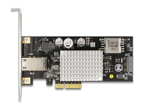 Delock PCI Express Card to 1 x 10GBase-T LAN PoE+ RJ45
