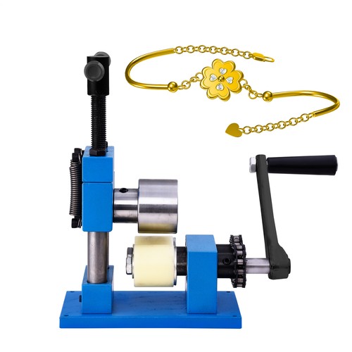 Hand Crank Ring Bracelet Press Bending Machine Making Tool Jewelry Ring Bender - Picture 8 of 8