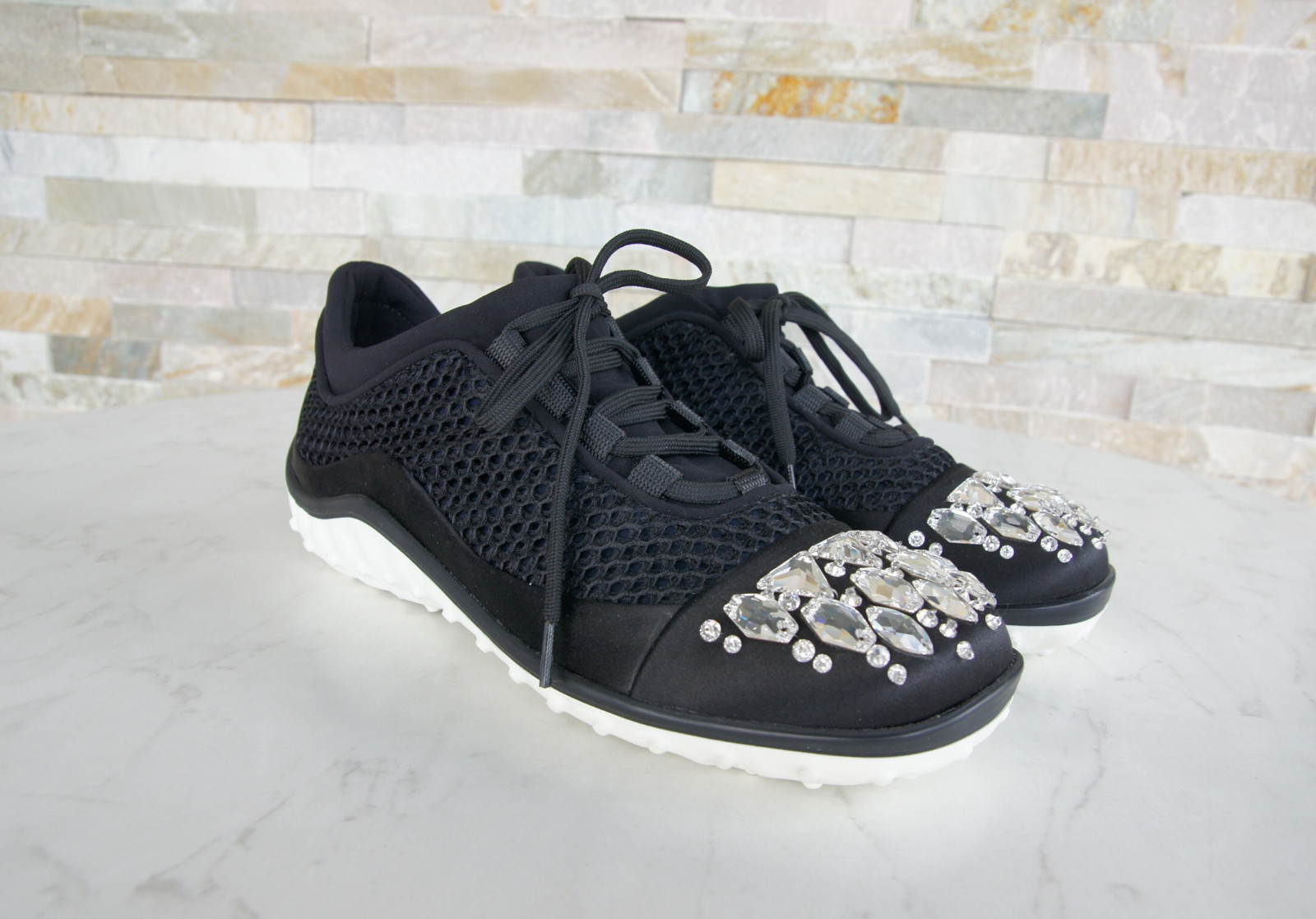 LUSSO Miu Miu taglia 38 38 38 Scarpe da Ginnastica Scarpe normalissime NERO 5e9849 NUOVO UVP 7b6958 LUSSO Miu Miu taglia 38 38 38 Scarpe da Ginnastica Scarpe normalissime NERO 5e9849 NUOVO UVP 7b6958