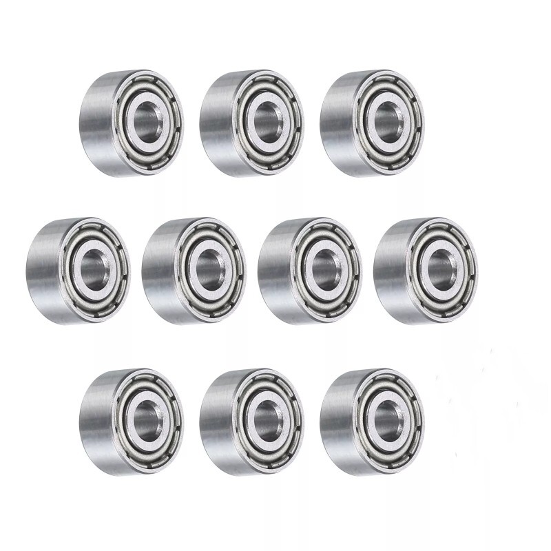 ＭＲ.B商品 10Pcs MR63ZZ Bearings 3x6x2.5mm Chrome Steel Mini Bearing Double