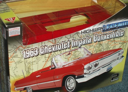 CLASSIC METAL WORKS 1963 CHEVY IMPALA CONVERT ASSEMBLY KIT 1/24 SKILL LEVEL 2 - Picture 2 of 11