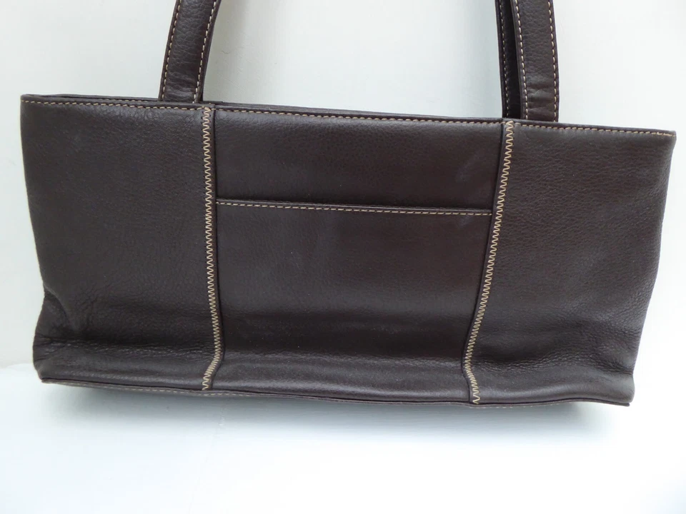 THE SAK ORIGINAL Leather Shoulder Bag - Brown Leather - Height 18 x Width 34 cm - Image 4 of 4