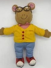 Vintage Playskool Talking Arthur Doll PBS Toy Plush 1996 Hasbro