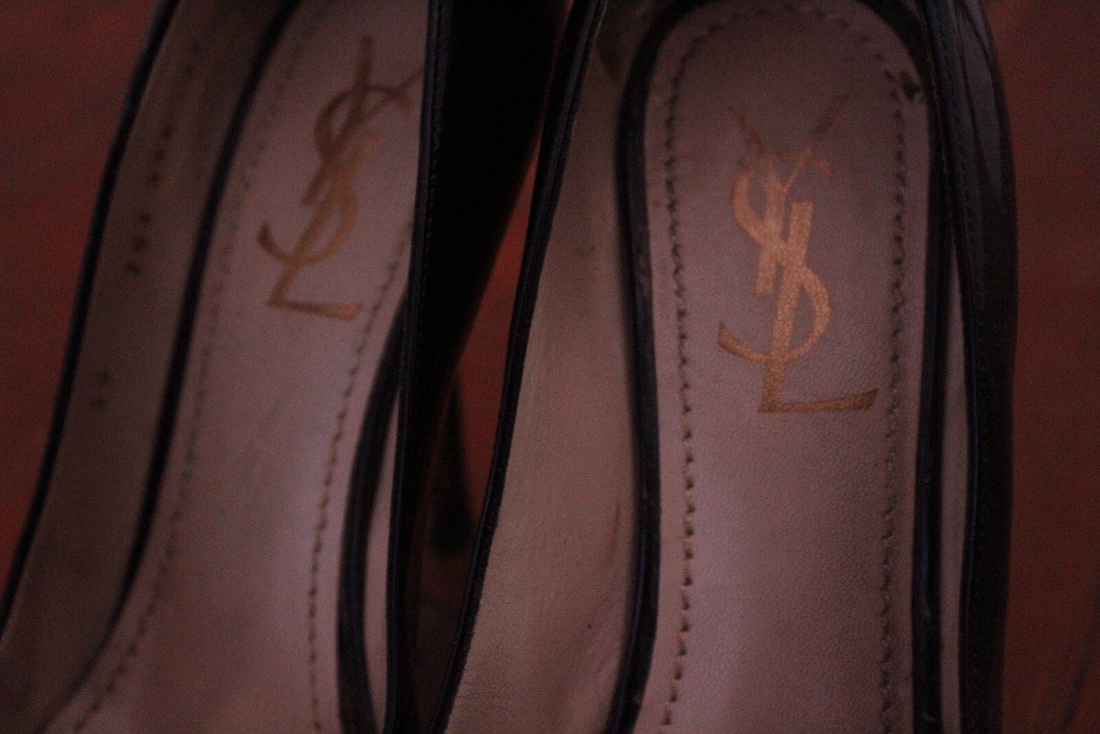 SAINT LAURENT tacchi vintage ysl