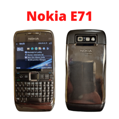 美品Nokia E71 海外携帯 Nokia E71 Working Sell Phone Silver | eBay