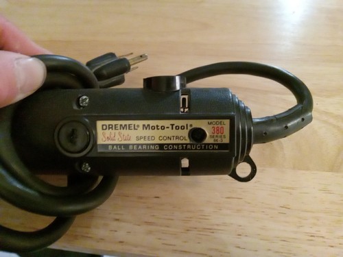*!*Dremel Model 380 Series 66-3 Moto-Tool Solid State Speed Control Ball Bearing
