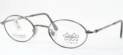 Lunettes Vintage LUXOTTICA LU 1284 T281 GUNMETAL Monture 46-19-130 Italie - Photo 1/4