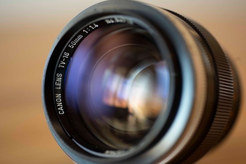 🔥 Rare Canon TV-16 50mm F/1.4 Super 16 cine lens 🔥