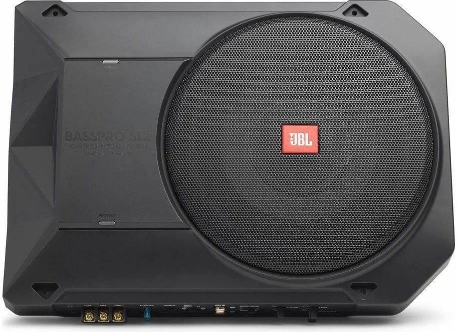 JBL BassPro SL2 Aktiv Auto Untersitz Subwoofer mit 250 Watt flach kompakt Bass - Bild 2 von 4