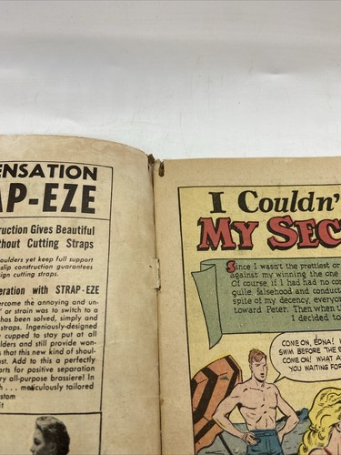 Diary Secrets #30 escasa portada de Matt Baker Edad de Oro cómic de San Juan 1955 - Imagen 18 de 24