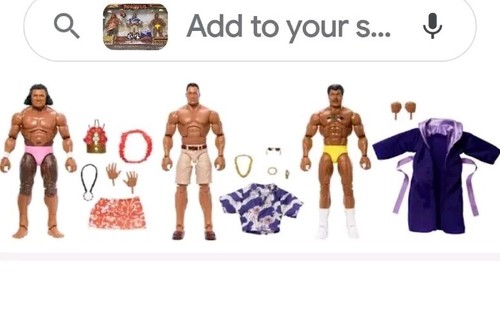 Mattel Elite Collection WWE Generations Maivia Legacy 3er Pack The Rock & Family - Bild 9 von 9