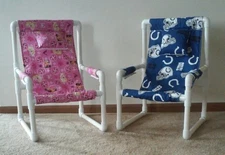 Kids PVC Chairs - Children, Boys, Girls, Child, Toddler- 20+ different patterns!