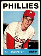 1964 Topps Art Mahaffey Philadelphia Phillies #104
