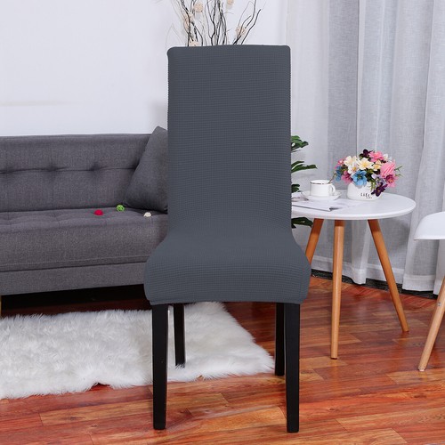 Knit Soft Durable Spandex Fit Home Seat Chair Covers Slipcover Protector - Picture 10 of 12
