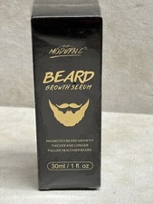 Modern Beard Growth Serum Promotes Beard Growth Thicker and Longer Fuller 1 oz